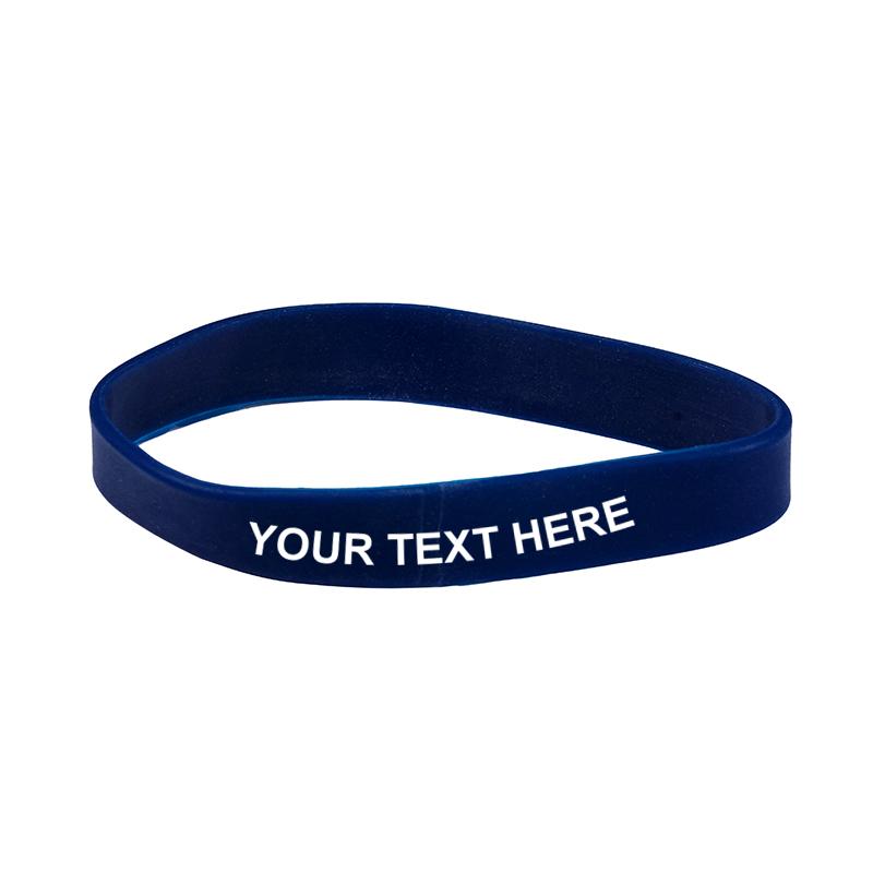 Wrist band with Logo - Navy Blue